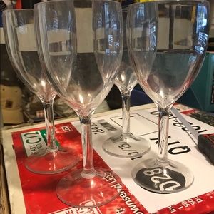 Acrylic Wine Glasses